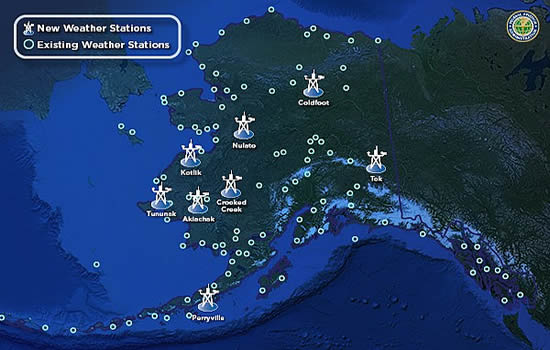 FAA begins adding weather reporting stations across Alaska FAA begins adding weather reporting stations across Alaska