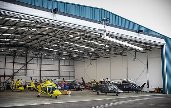 Volare Aviation's helicopter facility at London Oxford Airport