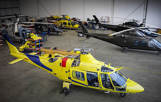 Volare Aviation's helicopter facility at London Oxford Airport