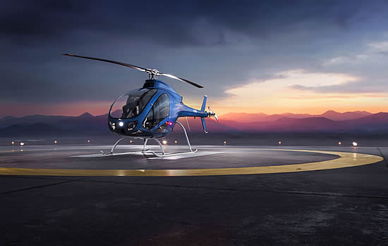 Savback Helicopters debuts ultra-light Zefhir helicopter in the UK