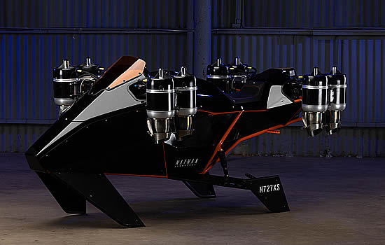 Speeder Air Utility Vehicle makes its public debut