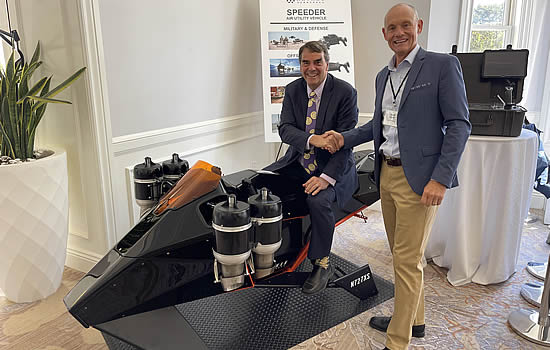 Tim Draper and Mayman Aerospace CEO David Mayman launch a new age of VTOL flight