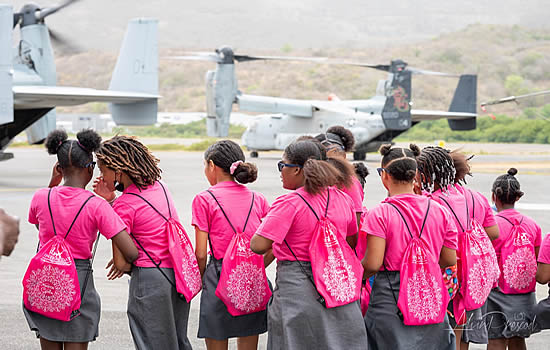 Girls in Aviation Day launches in St Martin
