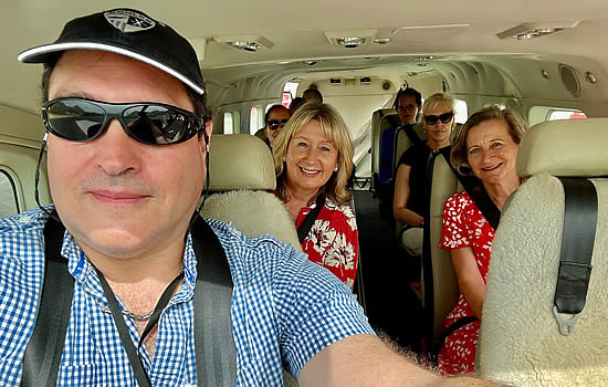 We flew from the smaller Grand Case Airport aboard a very comfortable Cessna Grand New Caravan. Flight time was just seven minutes.