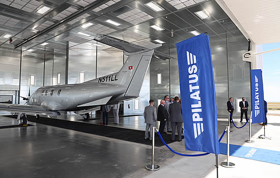 Pilatus opens new US paint facility in Colorado