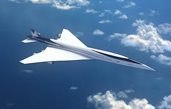 Boom reveals new four-engine supersonic Overture design