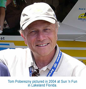 Tom Poberezny pictured in 2004 at Sun 'n Fun in Lakeland Florida.