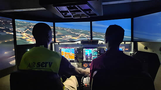 Air Serv becomes Uganda’s first provider of Caravan flight simulator services