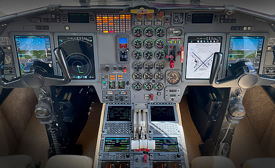 Dassault Aviation completes STC for Falcon 900 InSight Display System