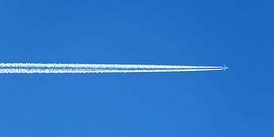 Contrails account for 51 per cent of aviation’s total climate impact.