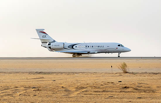 Last summer, one of the three flight test aircraft underwent hot weather trials in the Tunisian desert.
