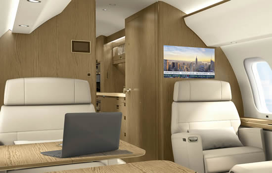 Bombardier introduces Executive cabin for Global 7500 and 8000