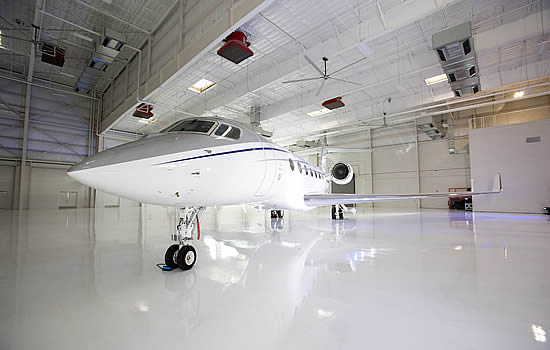 New hangar space at Mesa, Arizona