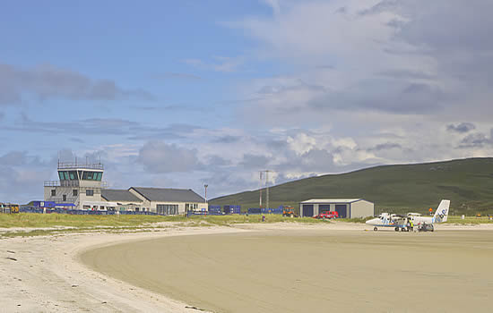 Barra Airport, Isle of Barra, Scotland