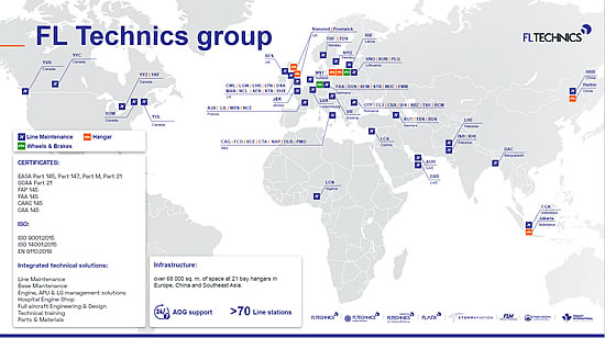 FL Technics unites group MRO operations under a one brand approach across the globe