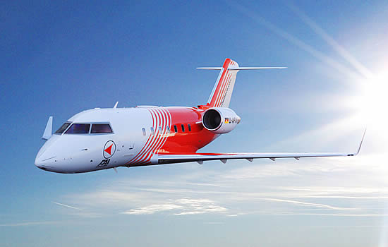 FAI Air Ambulance Challenger 604.