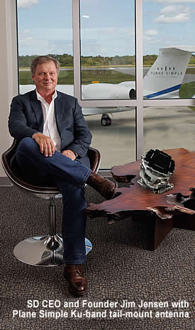 Jim Jensen, CEO and founder of Satcom Direct.