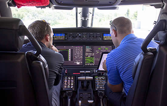 Entry into service training happens on the wing too.