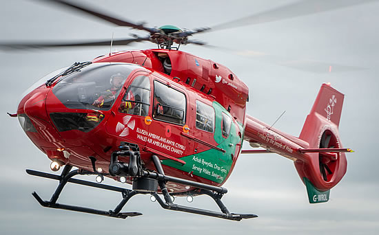 Gama Aviation signs seven year contract with Wales Air Ambulance Charity