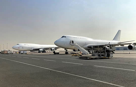 ACS B747s in Sharjah.