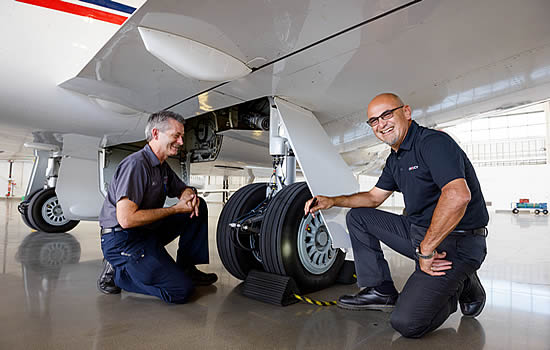 Clay Lacy Aviation MRO Station at Van Nuys Airport.