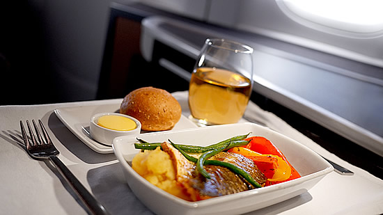 What to eat at 30,000 feet