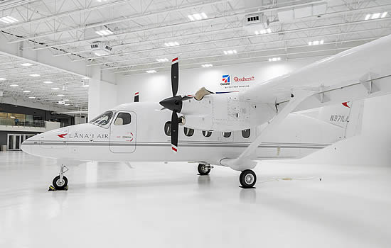 The Cessna SkyCourier twin-engine, high-wing turboprop offers a combination of performance and lower operating costs for air freight, commuter and special mission operators.