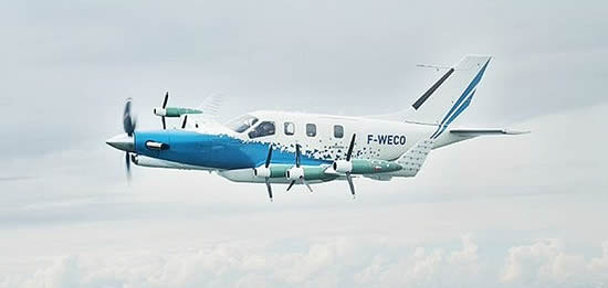 EcoPulse makes first public appearance at the Paris Air Show EcoPulse makes first public appearance at the Paris Air Show