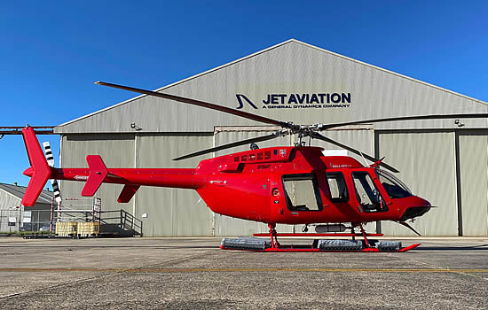 Jet Aviation delivers five customized Bell 407GXi aircraft to Nautilus Aviation