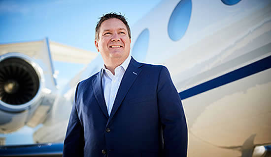 Priester Aviation Chairman and CEO Andy Priester