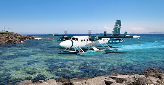Surcar plans to use Twin Otter seaplanes retrofit with the ZA600 powertrain on sightseeing tours.