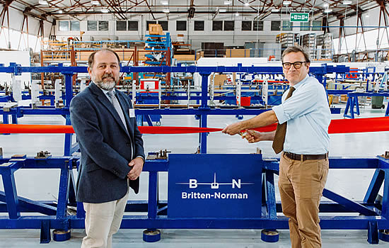 UK production of iconic Islander aircraft begins at Britten-Norman UK production of iconic Islander aircraft begins at Britten-Norman