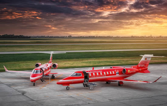 Fargo Jet Center delivers two highly customized Learjet 75 air ambulance aircraft to Romanian government