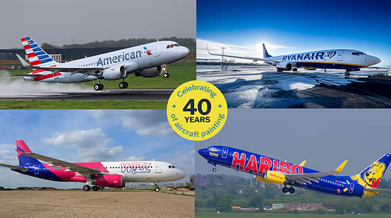 MAAS Aviation celebrates 40 years of colours in flight