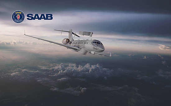 Bombardier delivers seventh Global for Saab’s GlobalEye airborne surveillance platform