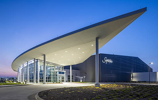 Signature opens in Des Moines