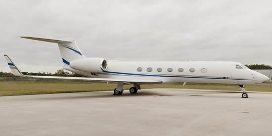 the conversion of a Gulfstream G550 from bizjet to medevac