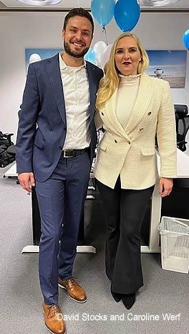 David Stocks and Caroline Werf