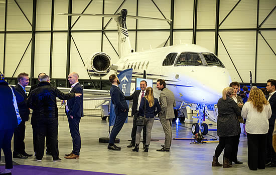Luxaviation celebrates Praetor 600 launch at exclusive London Biggin Hill event