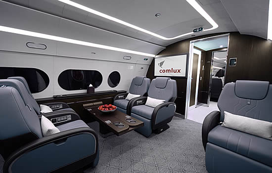 Comlux celebrates successful delivery of second ACJ TwoTwenty Cabin Comlux celebrates successful delivery of second ACJ TwoTwenty Cabin