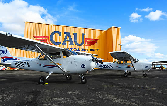 CAU expands flight training fleet with 15 Cessna Skyhawks CAU expands flight training fleet with 15 Cessna Skyhawks