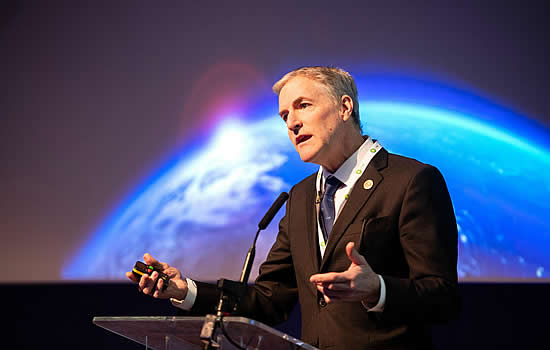 Erik Lindberg speaking at the BGGA Annual Conference earlier this month.