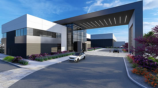 Rendering of Air Center San Diego KSDM's FBO.