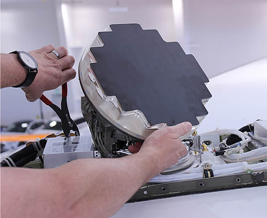 Satcom Direct Plane Simple Ka-band terminal certified for Gulfstream G650.