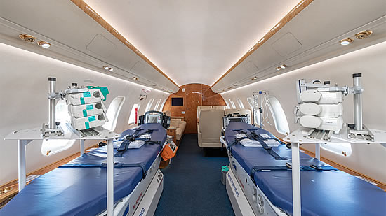 Spectrum Aeromed delivers fourth Challenger air ambulance for Redstar Aviation Spectrum Aeromed delivers fourth Challenger air ambulance for Redstar Aviation