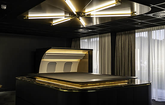 Bombardier and F/LIST introduce new Material Lounge at Bombardier London Biggin Hill Service Centre