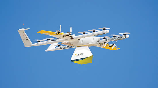 Apian dron delivery 