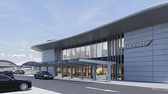 Flexjet continues European expansion with new private terminal at Farnborough Airport Flexjet continues European expansion with new private terminal at Farnborough Airport