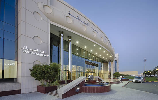 Gama Aviation’s Sharjah FBO renderings