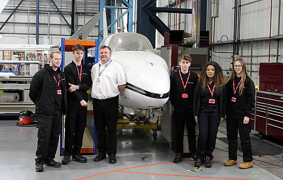 Gama Aviation cites positive experiences with trainees and apprentices | Photo: Gama Aviation.